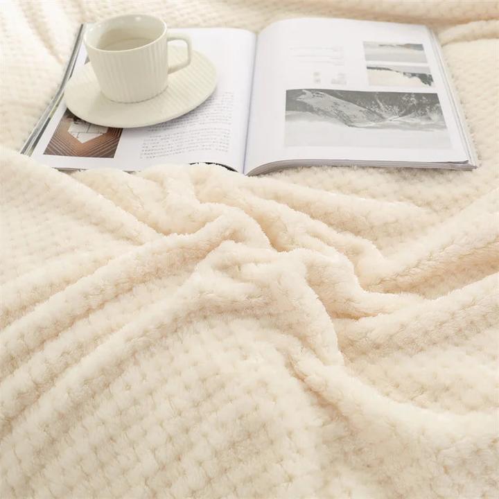 Immagine prodotto Alopini Coperta per neonati Morbida coperta in pile per bambini Spessa trapunta per letto Coperta avvolgente (70 x 100 cm)