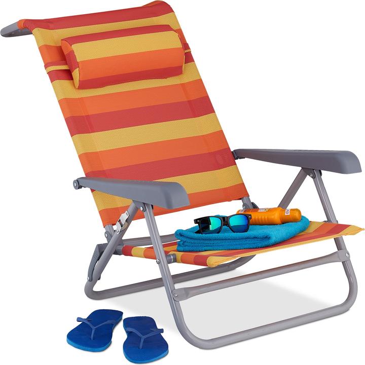 Relaxdays Chaise longue (85 cm)