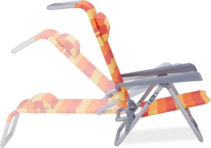 Actual product image Relaxdays Reclining beach-chair (85 cm)
