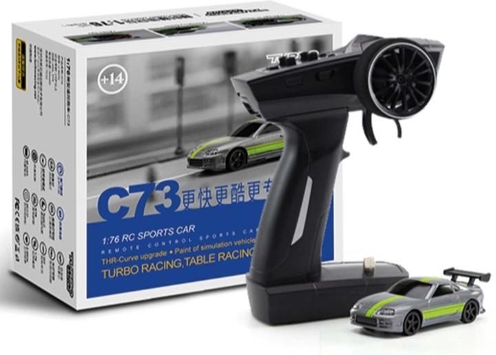 Actual product image Turbo Racing Micro Sport C73, Green, RTR, 1:76 (RTR Ready-to-Run)