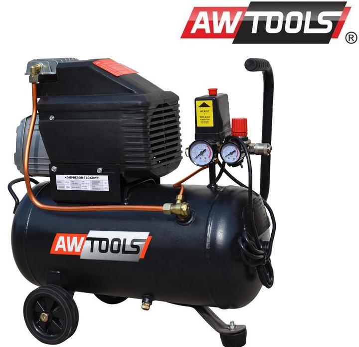 AW Tools AWTOOLS OIL COMPRESSOR FL-24L CAPACITY 245 (8 Bar, 24 l)