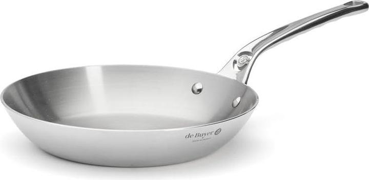 Image du produit de Buyer Affinity Poêle à frire sans revêtement Induction (24 cm, Poêle à frire, Acier inoxydable)