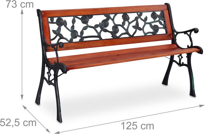 Image du produit Relaxdays Banc-de-jardin