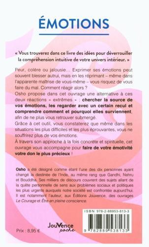 Actual product image Emotions : se libérer de la colère, de la jalousie et de la peur (French, Osho, 2023)