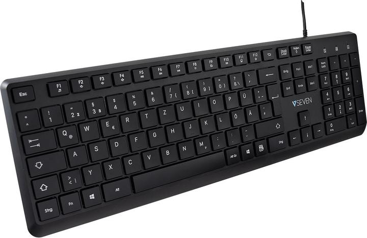 Image du produit V7 USB Pro Clavier Souris Fr (DE, Filaire)