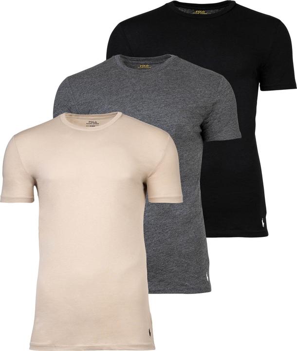Ralph Lauren T-Shirt Casual Figurbetont CREW-3-PACK-CREW UNDERSHIRT (M)