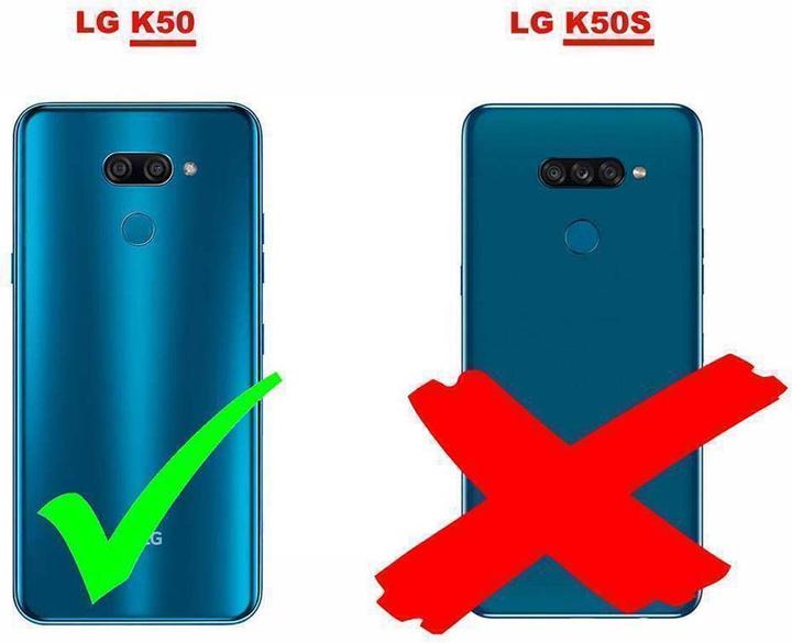 Actual product image Cadorabo TPU Ultra Slim AIR Cover (LG K50)