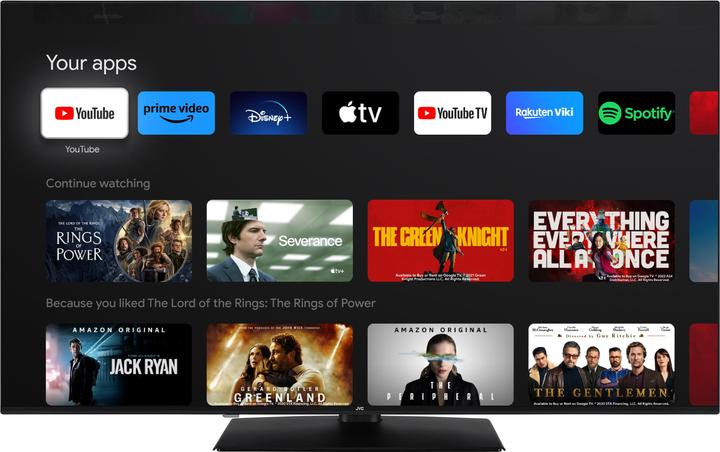 Immagine prodotto JVC LT-65VUQ3455 LED-TV UHD QLED TIVO (65", QLED, 4K, 2024)