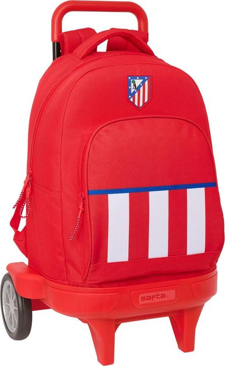 Produktbild Atletico Madrid FC Schulrucksack mit Rädern Atlético Madrid Rot 33 x 45 x 22 cm