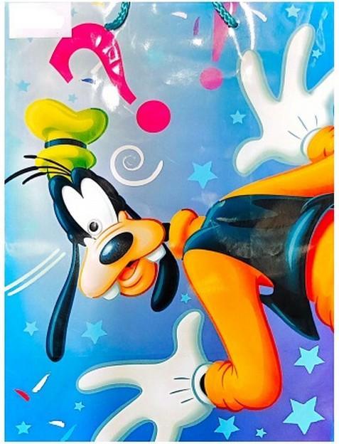 Actual product image Disney Goofy Gift Bag (Cellophane wrap, 1 x)