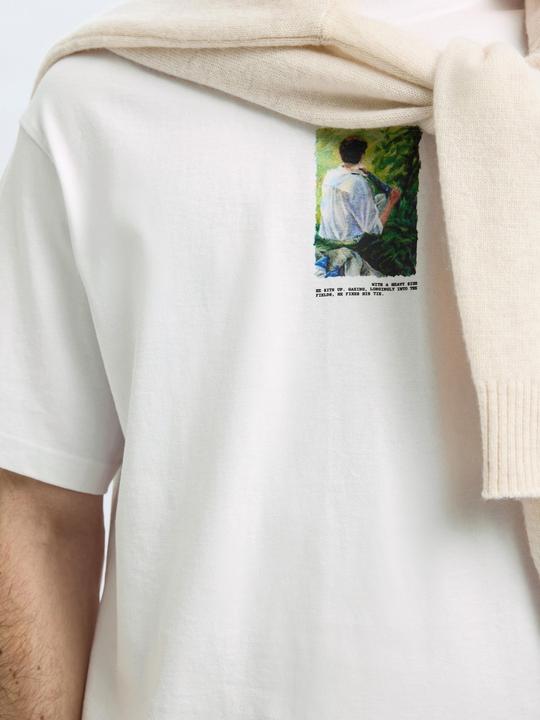 Produktbild Selected Homme Print T-Shirt mit Rundhalsausschnitt (XXL)