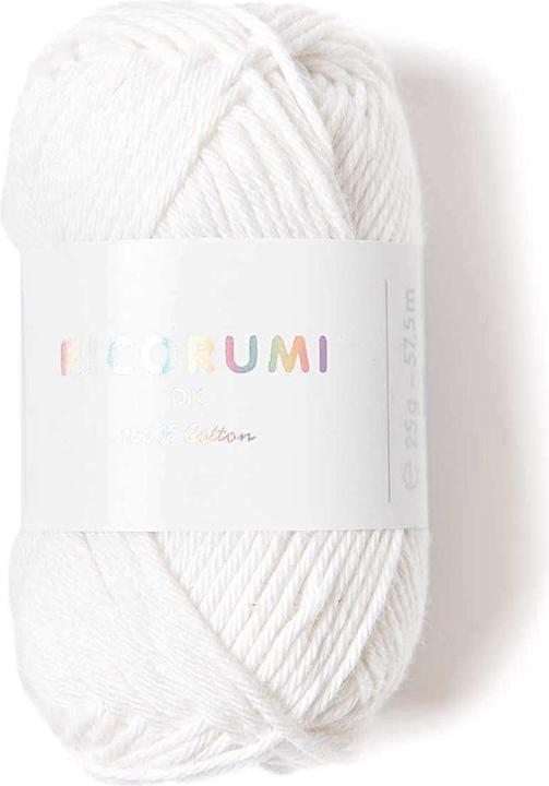Rico Design Wool Creative Ricorumi DK 25 g, White (57.50 m)