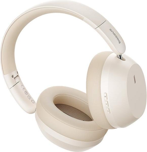 Actual product image Baseus Bass 35 Max Wireless Headphones Stellar White (50 h, Cable, Wireless)