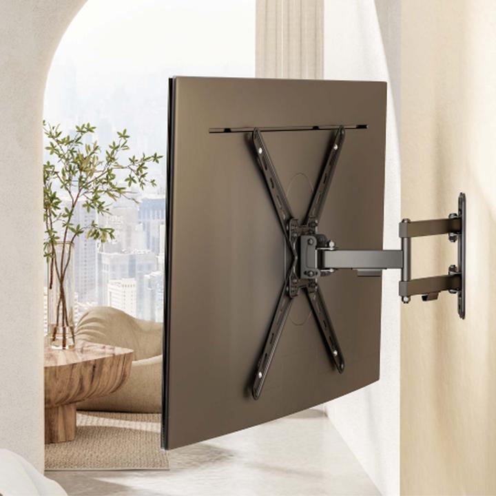 Produktbild Wiltec TV Halterung 13"–55" TV Wandhalterung schwenkbar 25kg Fernsehhalterung (Decke, 55", 25 kg)
