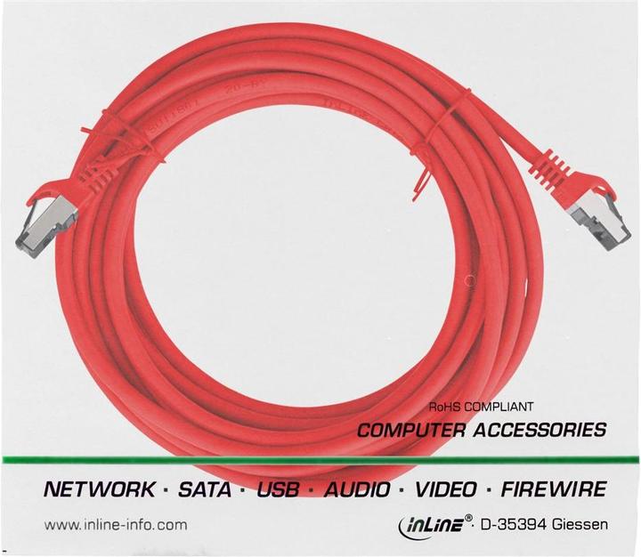 Actual product image InLine Patch cable (S/FTP, CAT8.1, 15 m)