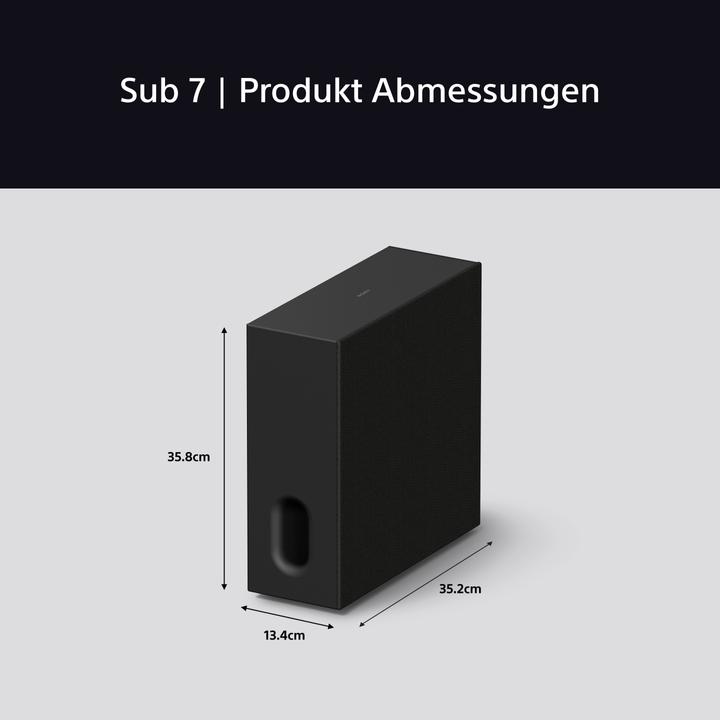 Produktbild Sony SA-SW7 (1 Stk., 100 W)
