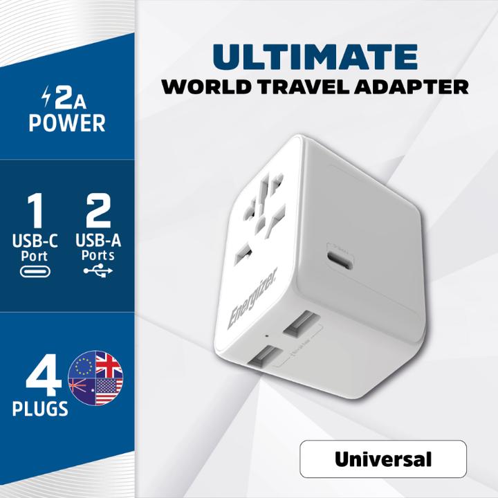 Immagine prodotto Energizer Adattatore AV Ultimate - Adattatore da viaggio UE