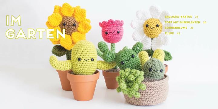 Produktbild Meine kunterbunte Amigurumi-Welt - 25 Figuren häkeln (Deutsch, Lauren, Espy, 2023)