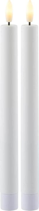 Actual product image Sirius LED Candles Set Sille, 2 cm x 250 mm, White, Rechargeable (2 x)