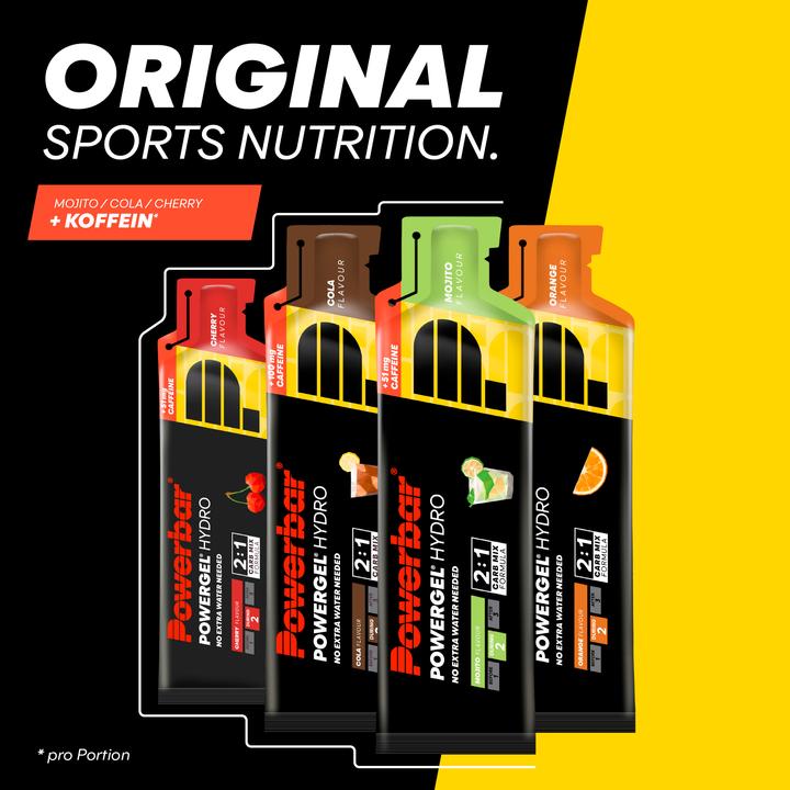 Produktbild Powerbar PowerGel Hydro (Koffein, Cola, 24 Stk., 1850 g)