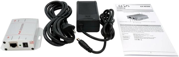 Produktbild Exsys PoE+ Gigabit Injektor 30W (802.3at (PoE+), 30 W)