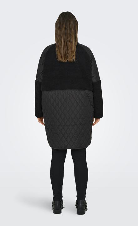 Actual product image Only High closed curve coat quilted jacket (M)