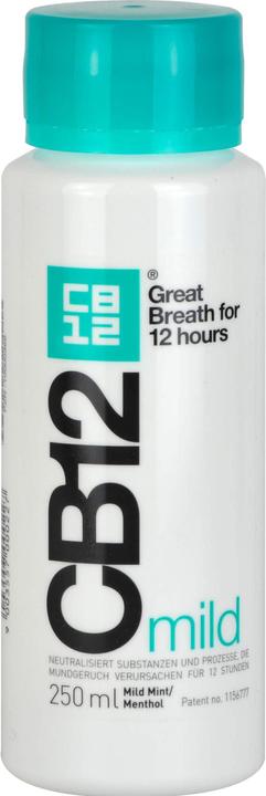 Produktbild CB12 mild Mint/Menthol Mundspülung, 250 ml Lösung (250 ml, Mundspülung)
