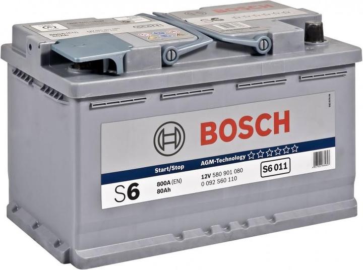 Actual product image Bosch Automotive S6 011 Agm (12 V, 80 Ah, 800 A)