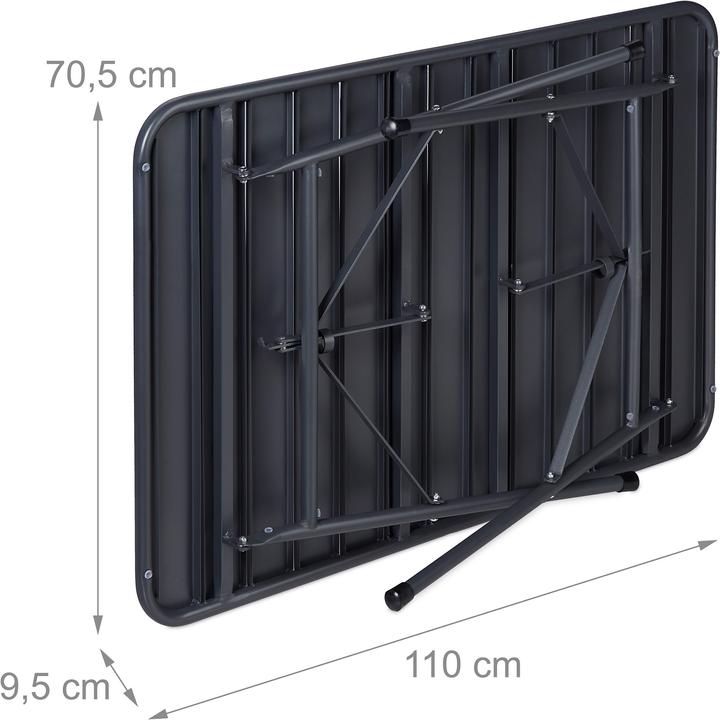 Produktbild Relaxdays Gartentisch (110 cm)