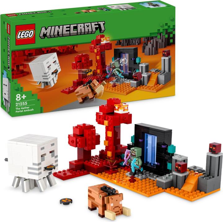 Image du produit LEGO Embuscade au portail du Néant (21255, LEGO Minecraft)