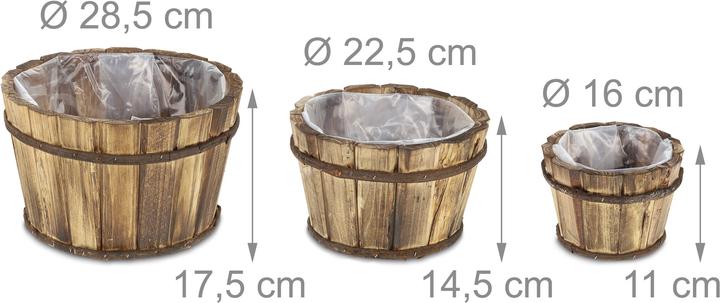 Image du produit Relaxdays pot-de-fleurs (28.50 cm)