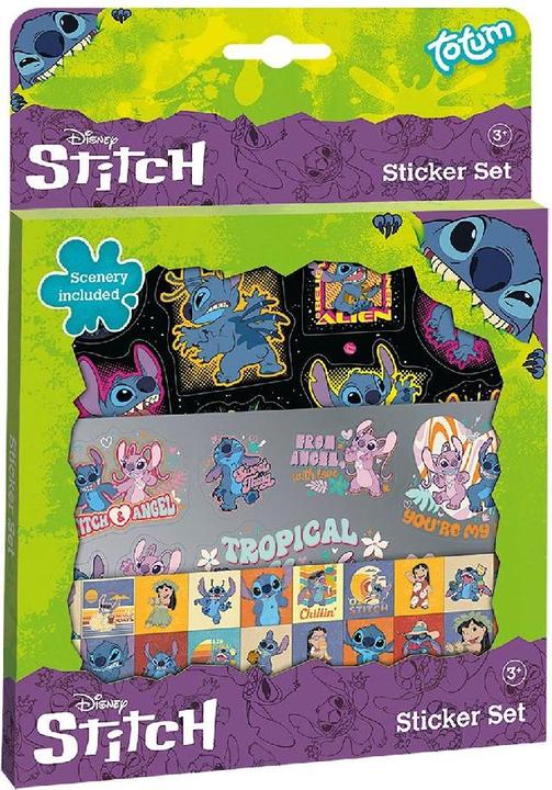 Image du produit Totum Disney Stitch - Set d'autocollants