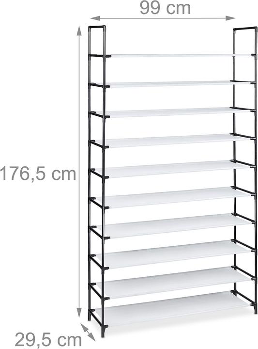 Produktbild Relaxdays Mila (99 x 29.5 x 176.5 cm)