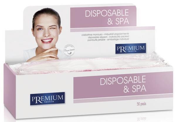 Produktbild Cosmetic Einweg Vlies Pantoffeln elastisch/offen (One Size)