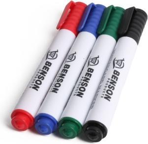 Actual product image Benson Whiteboard marker 4 pieces colour (4 Piece)