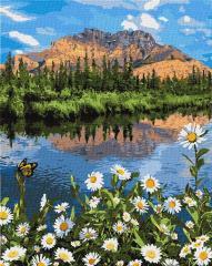 Immagine prodotto Ideyka Pittura con i numeri - Paesaggio di montagna 40x50 cm