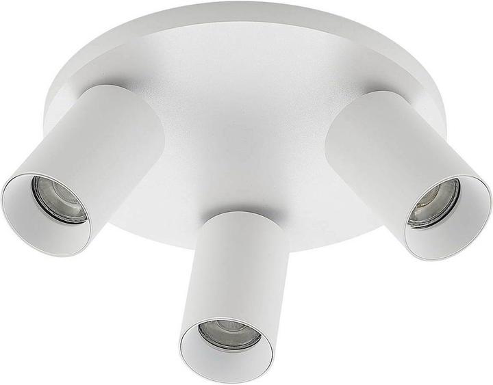 Immagine prodotto Arcchio Faretto da soffitto Brinja, rotondo, 3 luci, bianco (GU10)