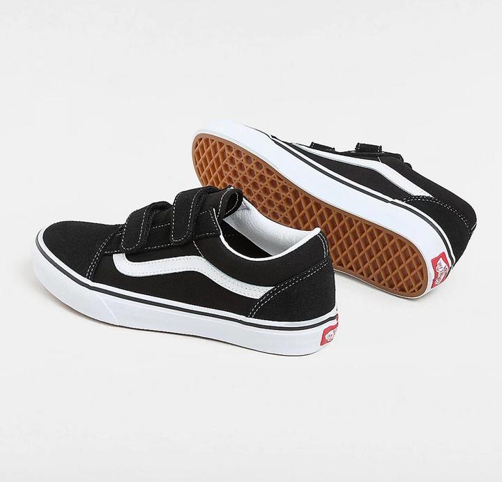 Actual product image Vans JN Old Skool V Black/True White (36)