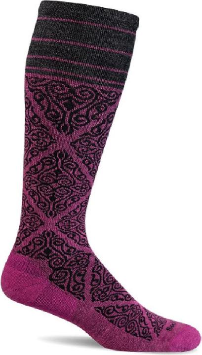 Sockwell The Raj Kompressionstrümpfe Damen Himbeer S/M 35-38 (S/M)