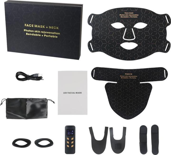 Immagine prodotto Redwave Silica 4 LED Maschera viso e collo