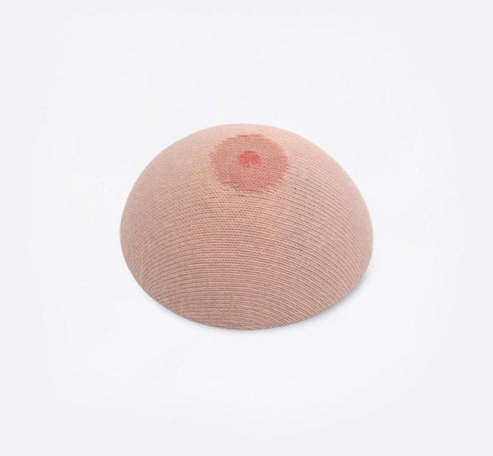 Produktbild Eat My Socks Free the Nipple Socken, weiss (One Size)