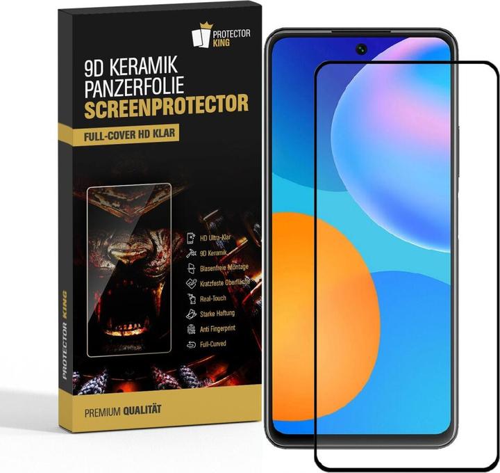Produktbild Protectorking 3x Ceramic-Glass Full Cover HD Klar (3 Stück, Huawei P Smart (2021))