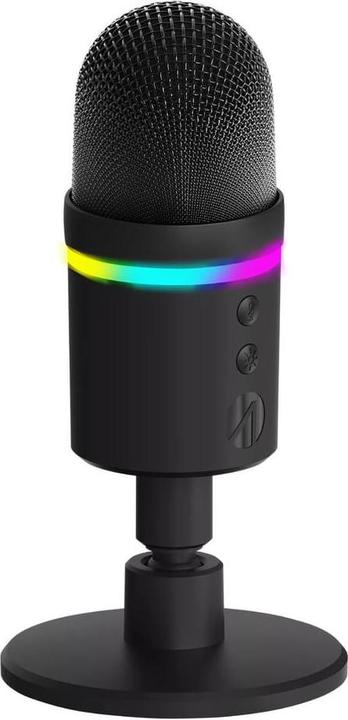 Actual product image Stealth Light Up Streaming Microphone