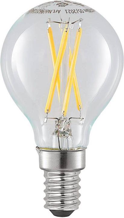 Immagine prodotto Arcchio Lampada LED E14 4W 2.700K goccia di filamento dimmerabile (E14, 4 W, 470 lm, 1 x, E)