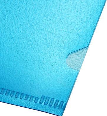 Produktbild Kolma Sichtmappe A4 genarbt superstrong sortiert (A4, 100 x)