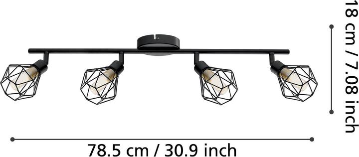 Image du produit EGLO Zapata 1 (69 lm, G9)