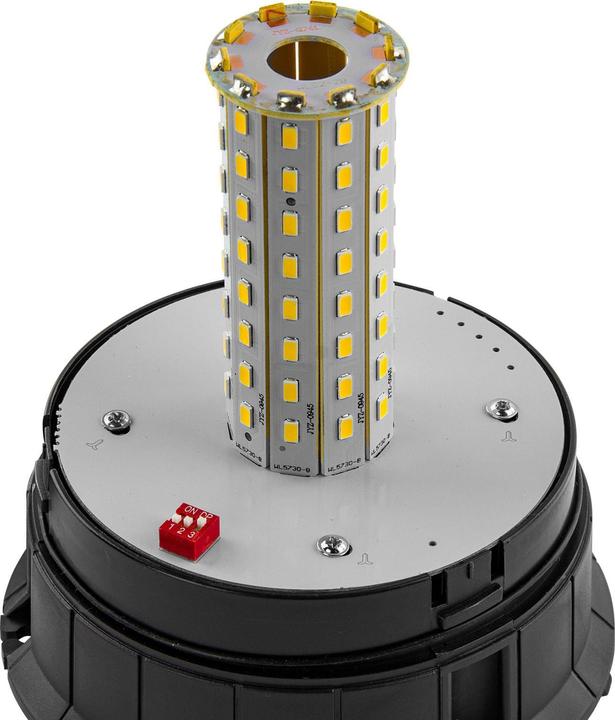 Image du produit Dema Feu tournant jaune 12V avec pied magnétique