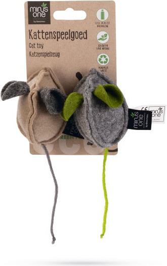 Produktbild Beeztees Minus One Katzenspielzeug Maus (Katzenminzespielzeug)