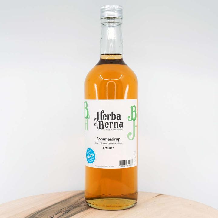 Produktbild Herba di Berna Hanfsirup Sommersirup (1 x 70 cl)