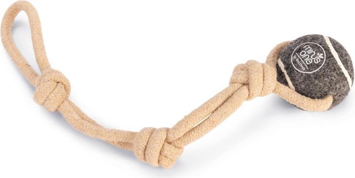 Immagine prodotto Beeztees Meno una palla da tennis (Palla giocattolo per cani)